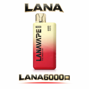 LANA 6000抛棄式電子煙 均勻受熱不掉味 配合 550mAh 超強持航 3% 恰到好處的順滑在從容間釋放最純粹的感官饗宴 台灣現貨