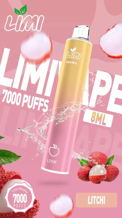 LIMI 7000抛棄式主機 化繁為簡的工藝結晶 3.5% 醇熟技術賦予清透綿長的入喉享受 精密電量分配守護每一滴精華 台灣現貨:圖片 2