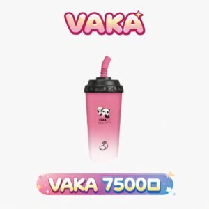 VAKA 熊貓奶茶杯 7500 抽 15ml 容量賦予清透綿長的入喉體驗 告別後期掉味煩惱 鮮明果韻如初且韻味悠長 台灣現貨秒發