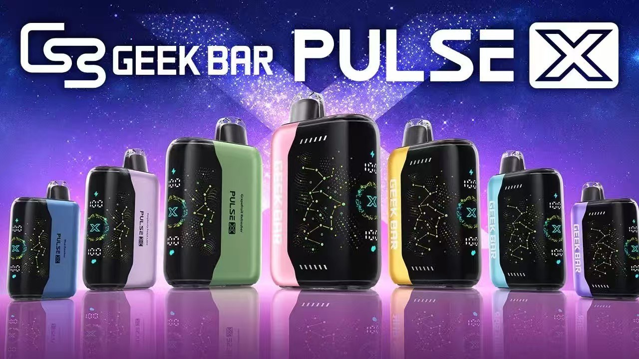 【超值買5送1】星空GEEK BAR Pulse X 25000 抽 首創 3D 弧面工藝美學 50mg 強效尼古丁鹽交織出深沉且高級的層次饗宴 18mL大容量 台灣現貨:圖片 5